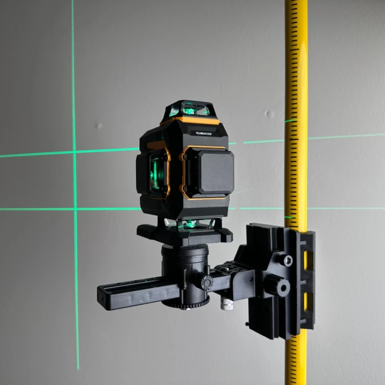 Zestaw laser krzyżowy z tyczką DKLL16PS1+DKTYC07