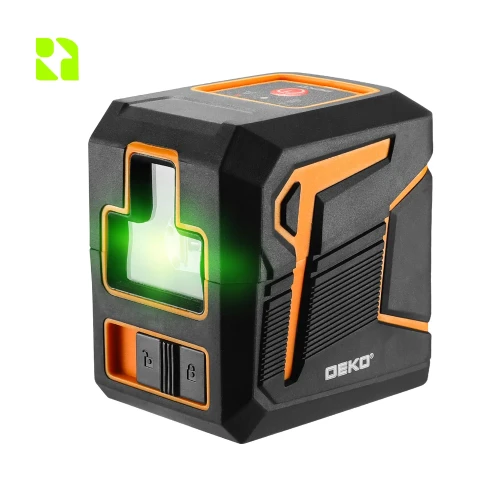 Laser krzyżowy 2D - 2 linie DEKO DKLL2PG