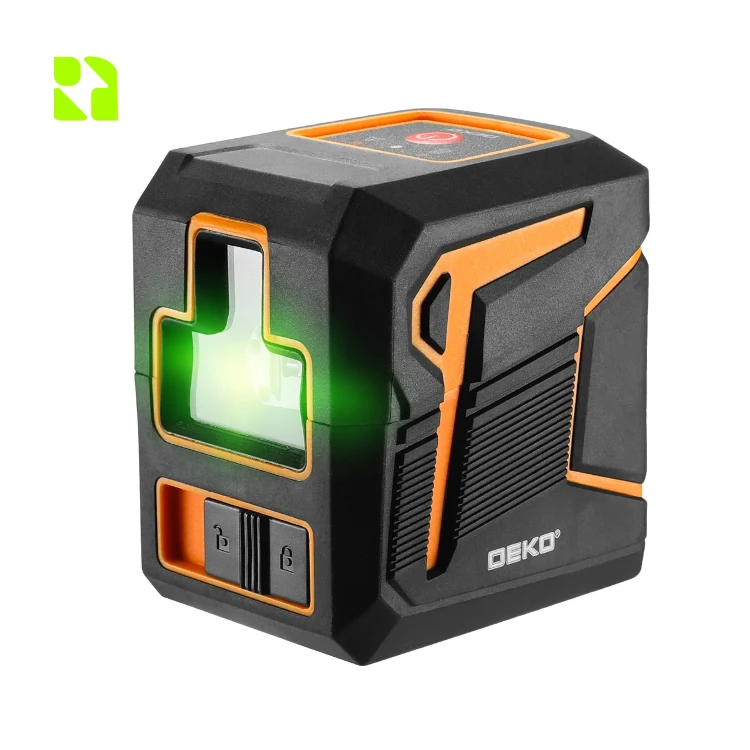 Laser krzyżowy 2D - 2 linie DEKO DKLL2PG