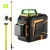 Poziomica laserowa 3D - DKLL12PQ1 + tyczka do lasera 420 cm - DKTYC02BN - Zestaw