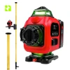 Poziomica laserowa 4D - MPLL01 + tyczka do lasera 420 cm - DKTYC02BN - Zestaw