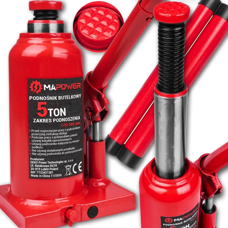 Podnośnik samochodowy MPJB01 dla domowych majsterkowiczów i warsztatów samochodowych