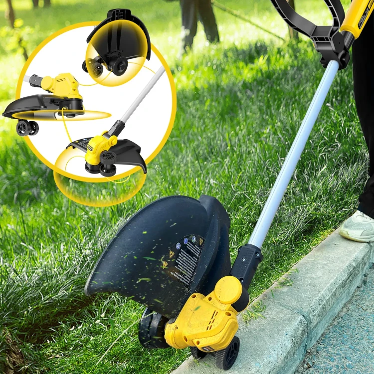 Podkaszarka akumulatorowa DCJBS do podkaszania przy drzewkach, krawężnikach i płotach