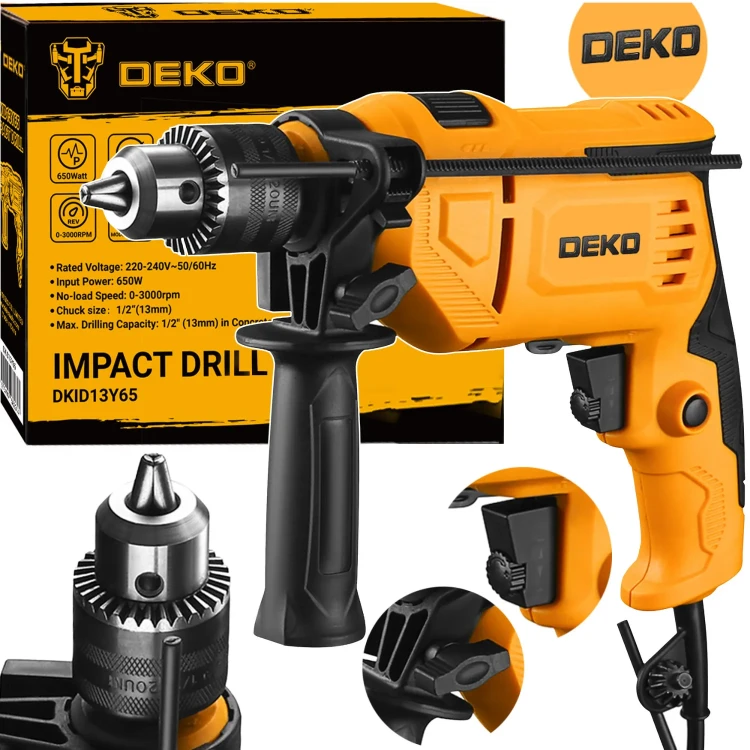 Wiertarka udarowa DKID13Y65 do remontu i prac warsztatowych