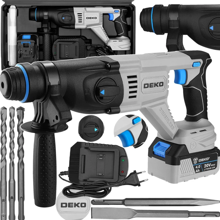 Młotowiertarka akumulatorowa DKBL20RH01-S1 do efektywnego wiercenia i podkuwania