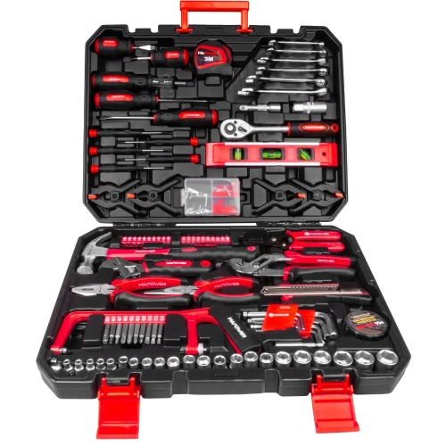 Zestaw narzędzi MPTS168 MAPOWER dla hobbystów i garażowych majsterkowiczów