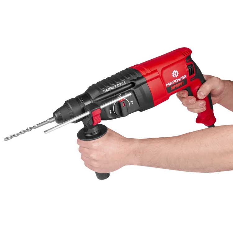 Młotowiertarka MPRH01 do wiercenia i kucia w betonie i cegle