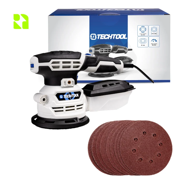 Szlifierka oscylacyjna do drewna mimośrodowa 250W TTOS01 Techtool