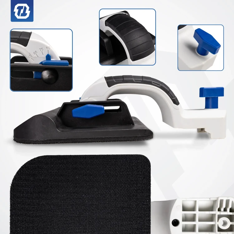 Uchwyt kątowy do szlifierki TTOS01 Techtool do precyzyjnego odmierzania kąta