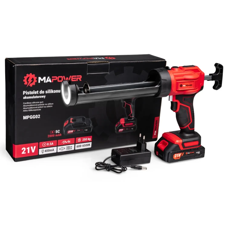Wyciskarka do silikonu MPGG02 dla profesjonalistów i zawodowych montażystów