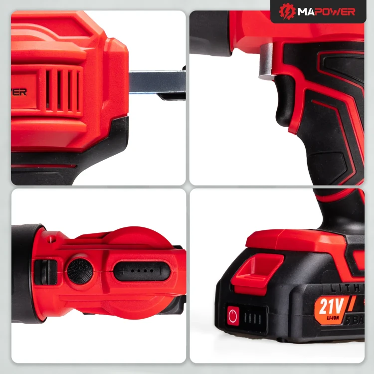 Wyciskarka do silikonu MPGG02 z cztero stopniową regulacją prędkości wyciskania pozwala precyzyjnie dozować ilość materiału