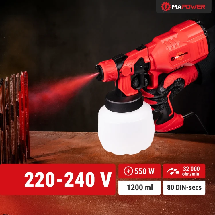 Pistolet do malowania natryskowego MPSG02 do ścian i sufitów