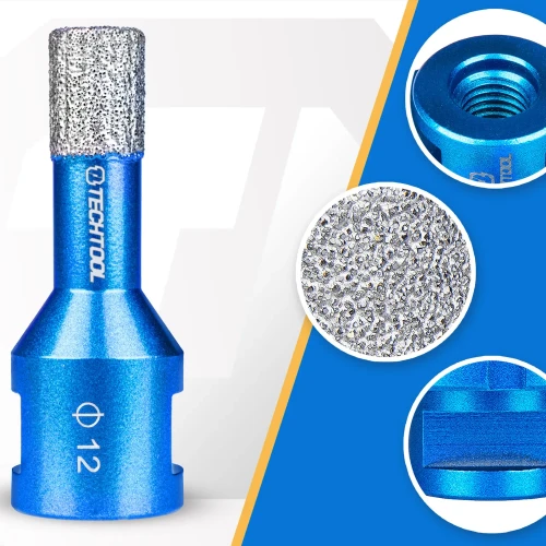 Koronka / Otwornica diamentowa 12 mm TTHS12 dla domowych i profesjonalnych masjterkowiczów