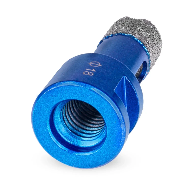 Koronka / Otwornica diamentowa 18 mm TTHS18 z gwintem M14 zapewniającym pewne mocowanie