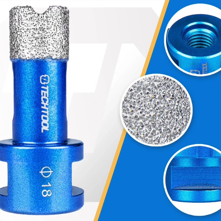 Koronka / Otwornica diamentowa 18 mm TTHS18 dla fachowców i ekip wykończeniowych