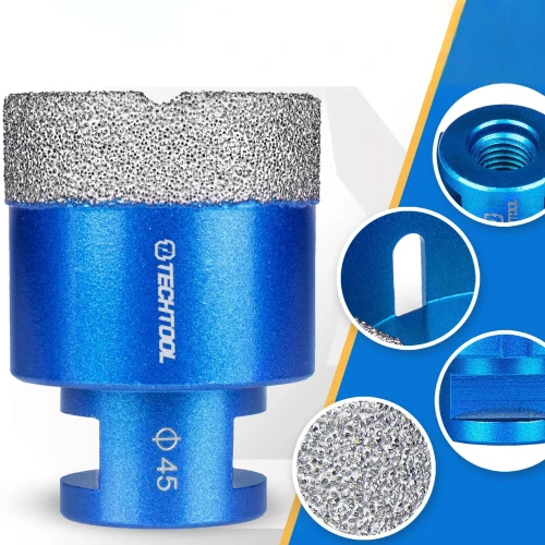 Koronka / Otwornica diamentowa 45 mm TTHS45 dla ekip budowlanych i wykończeniowców