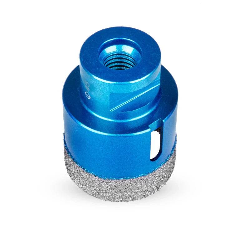 Koronka / Otwornica diamentowa 45 mm TTHS45 z dedykowanym gwintem do mocowania szlifierki