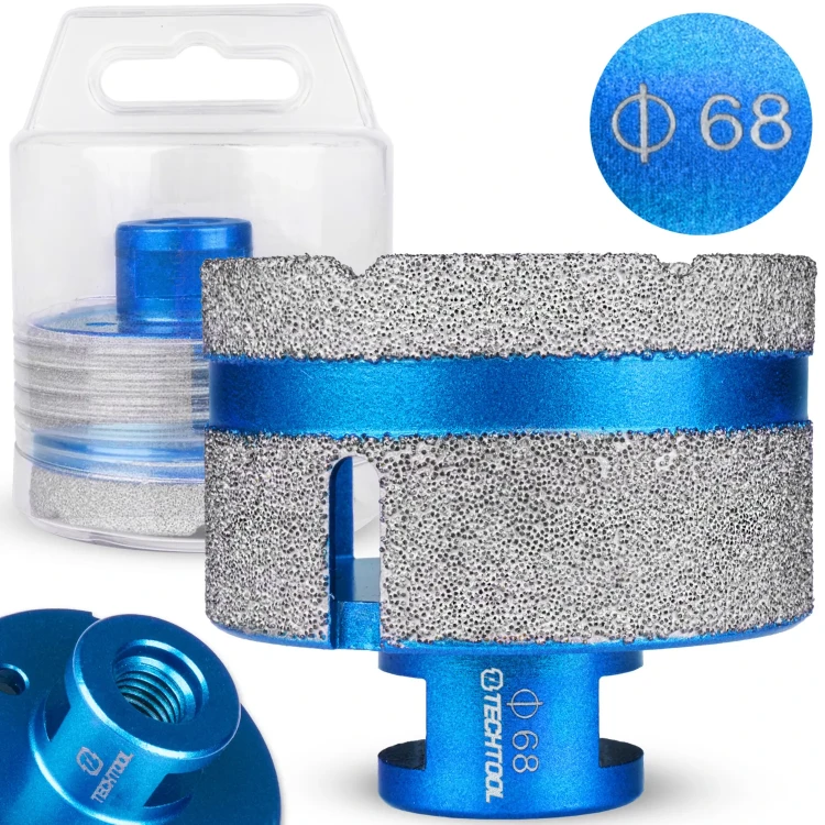 Koronka / Otwornica diamentowa 68 mm z frezem marki TECHTOOL