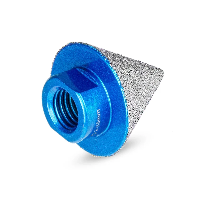 Frez stożek diamentowy TTHS38CC z możliwością rozwiercania od 2 do 38 mm do precyzyjnych wykończeń