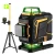 Laser budowlany 4D - DKLL16PS1 + tyczka 420 cm - DKTYC02BN + statyw 120 cm - DKTYC03-STY - Zestaw budowlany