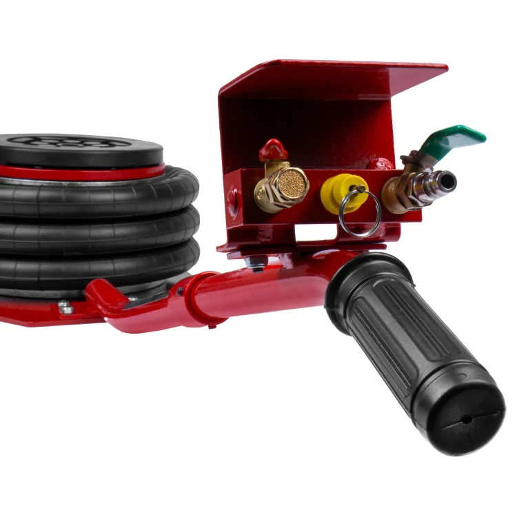 Podnośnik pneumatyczny bałwanek MPBJ01 z precyzyjnymi zaworami pozwala na większą kontrolę pracy