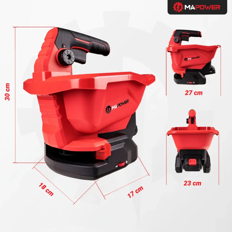 siewnik akumulatorowy o ergonomicznych wymiarach i kształcie, MPSE01 MAPOWER