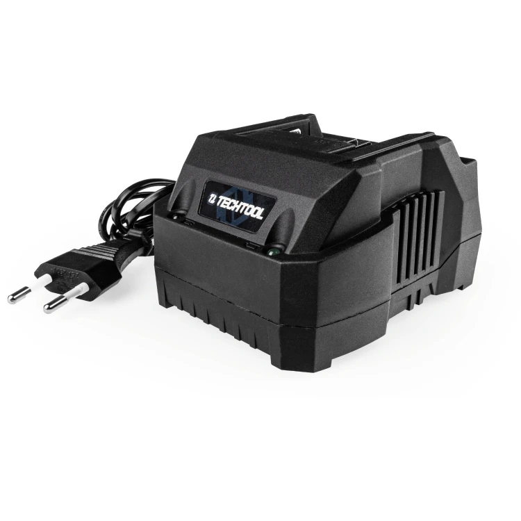 ładowarka TECHTOOL w zestawie z pilarką TTCS08