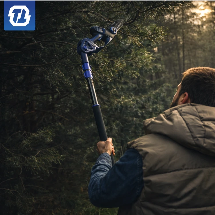Akumulatorowa pilarka na wysięgniku TECHTOOL do przycinania drzew i gałęzi
