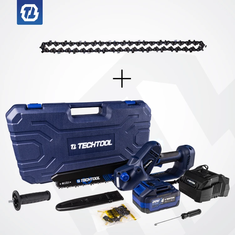 Mini pilarka akumulatorowa z dodatkowym łańcuchem TTCH08 marki TECHTOOL