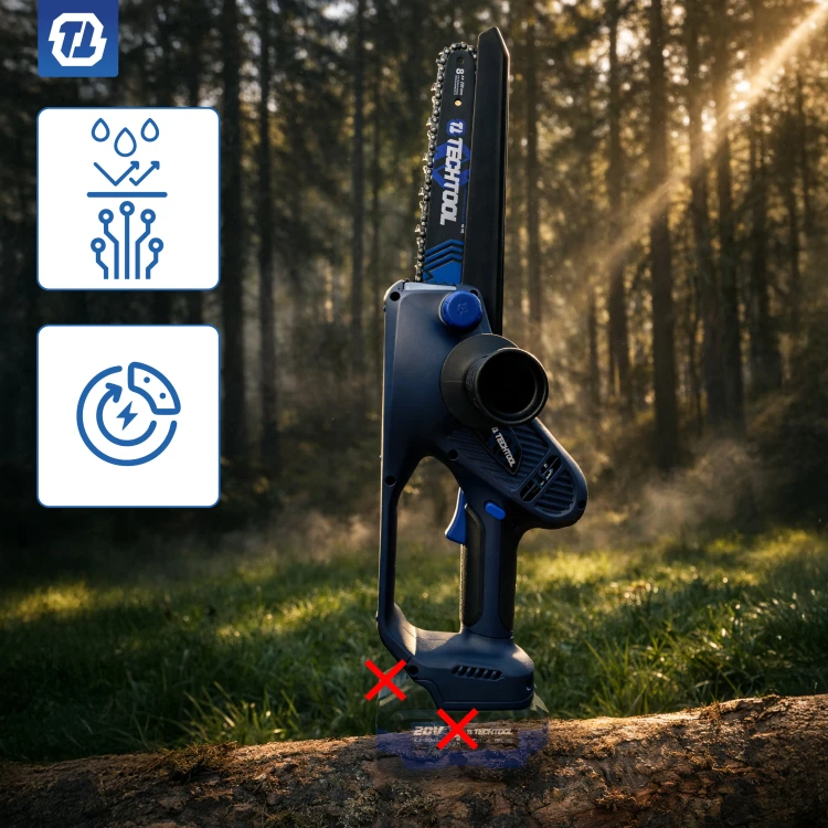 TECHTOOL TTCS08 bez akumulatora i ładowarki z zapasowym łańcuchem TTCH08