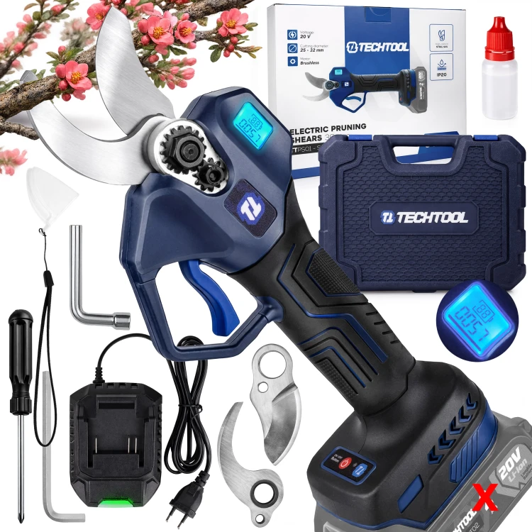 sekator akumulatorowy do cięcia krzewów i traw w ogrodzie i na działce