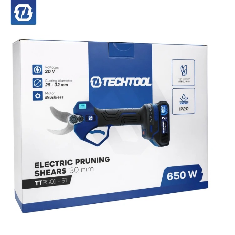 oryginalne pudełko producenta techtool dla sekatora TTPS01