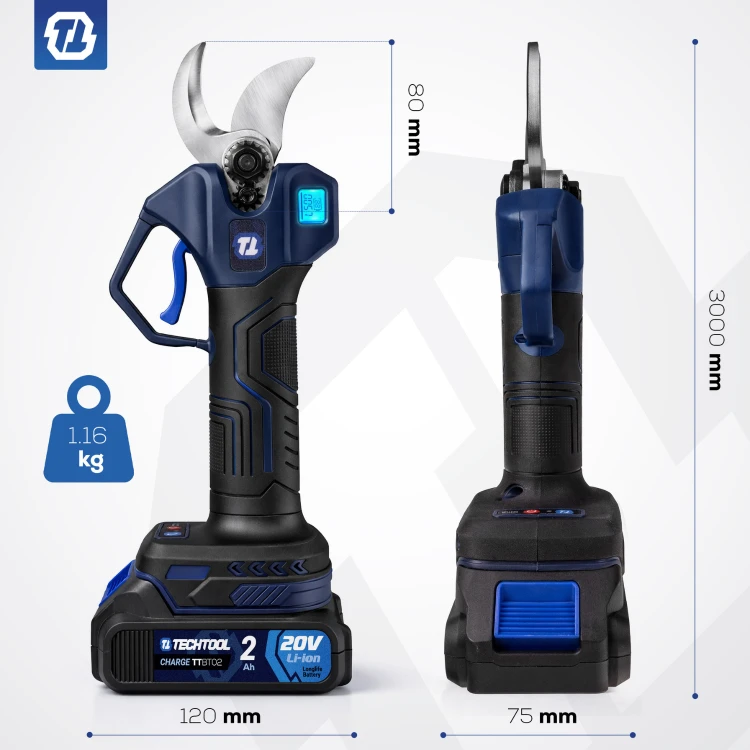 sekator akumulatorowy gotowy do pracy po rozpakowaniu