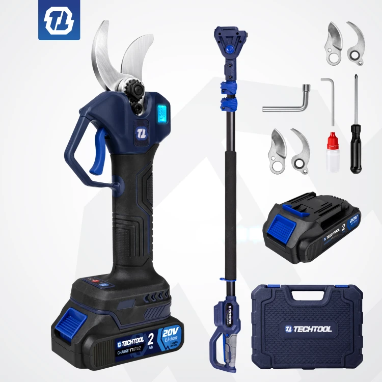 sekator teleskopowy akumulatorowy 2Ah zestaw z ładowarką