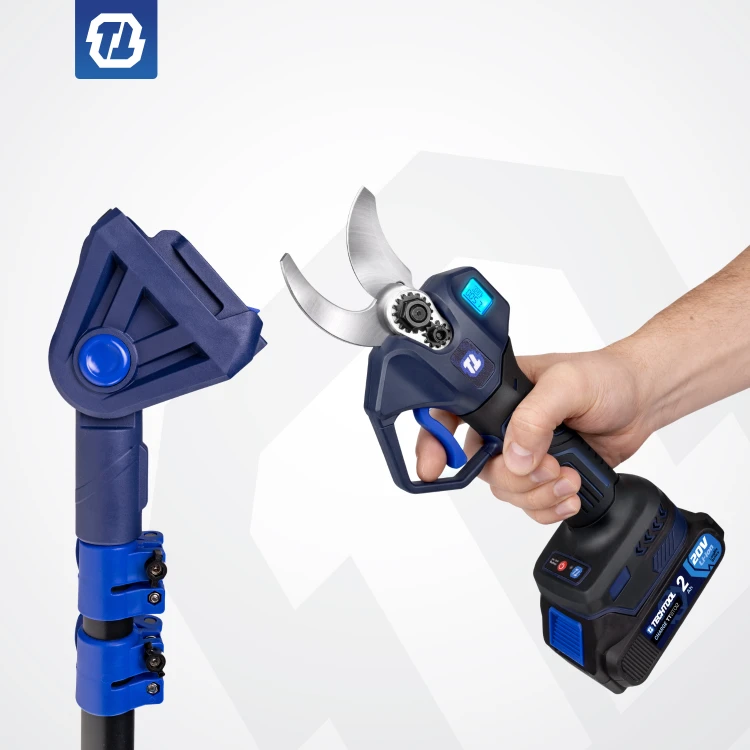 sekator akumulatorowy z wyświetlaczem LCD i wysięgnikiem