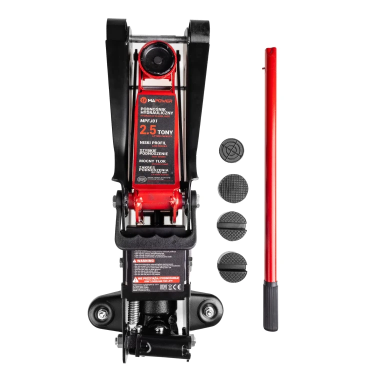 Podnośnik hydrauliczny żaba MAPOWER MPFJ01 do samodzielnej wymiany kół
