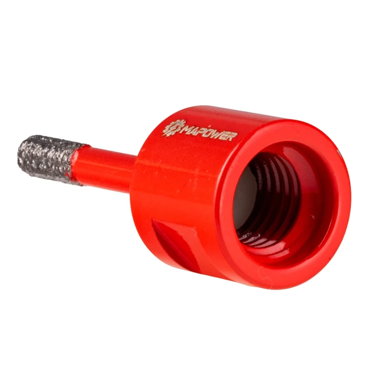 Otwornica diamentowa MAPOWER 6 mm z mocowaniem M14 i nasypem diamentowym