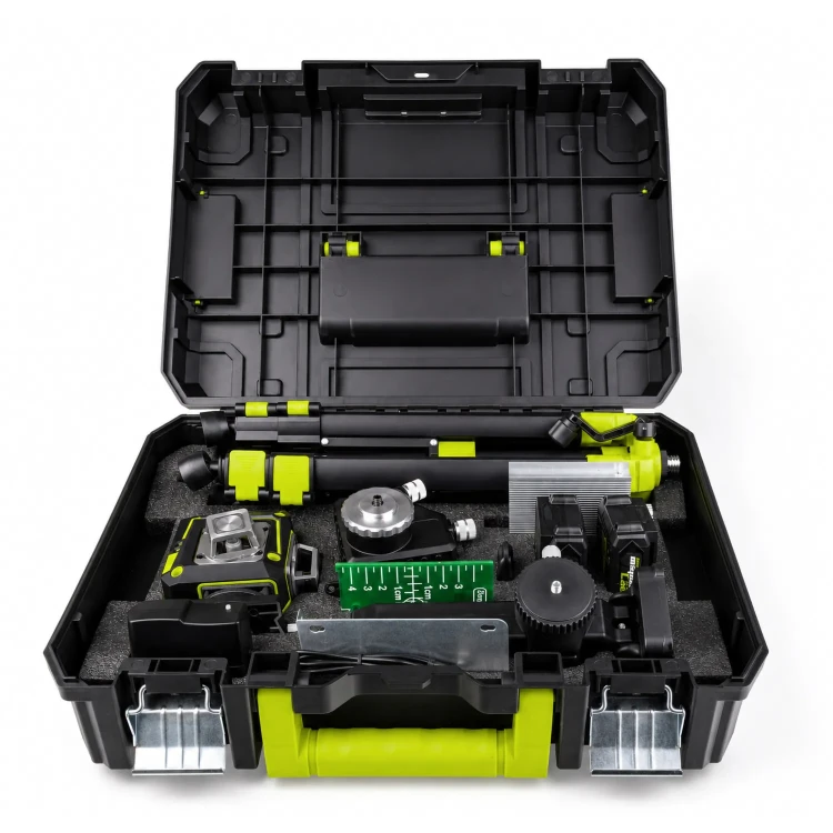 Laser MAPOWER MPLL02 w walizce z akcesoriami gotowy do prac remontowo-montażowych
