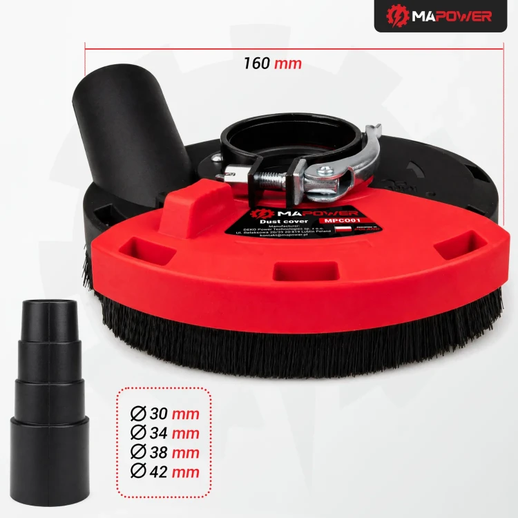 Redukcje 30, 34, 38 i 42 mm do odkurzacza