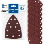 Papier ścierny typu żelazko P180 150 × 98 mm, 10 szt. do stopy TTOS02I TECHTOOL