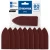 Papier ścierny szpic trójkąt P80 95 x 33 mm, 10 szt. TECHTOOL
