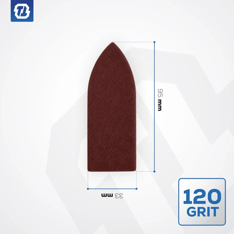Wymiary papieru ściernego P80 do TTOS02S – 95 x 33 mm