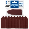 Papier ścierny szpic trójkąt P80 95 x 33 mm, 10 szt. TECHTOOL