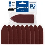 Papier ścierny szpic - trójkąt P120 95 × 33 mm, 10 szt. do stopy TTOS02S TECHTOOL
