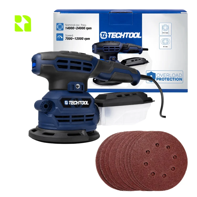 Szlifierka oscylacyjna do drewna mimośrodowa 250W TTOS01 TECHTOOL