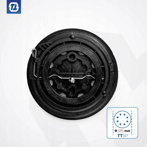 Stopa szlifierska okrągła TTOS02O z wymiarami 125 mm