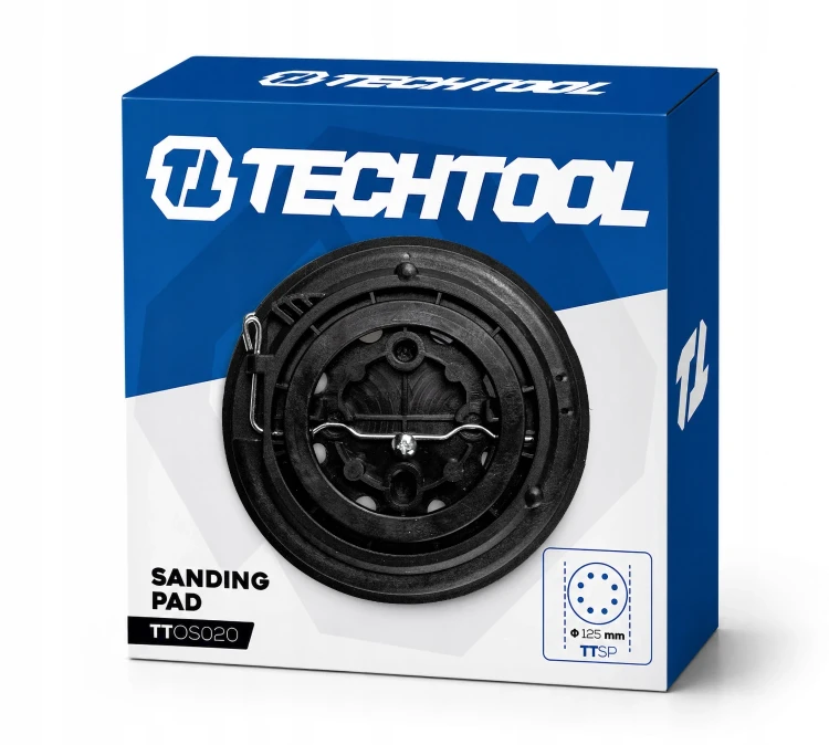 Opakowanie stopy szlifierskiej okrągłej 125 mm TTOS02O TECHTOOL