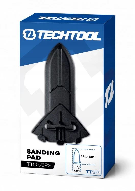 Opakowanie stopy szlifierskiej szpic 95 × 33 mm TTOS02S TECHTOOL