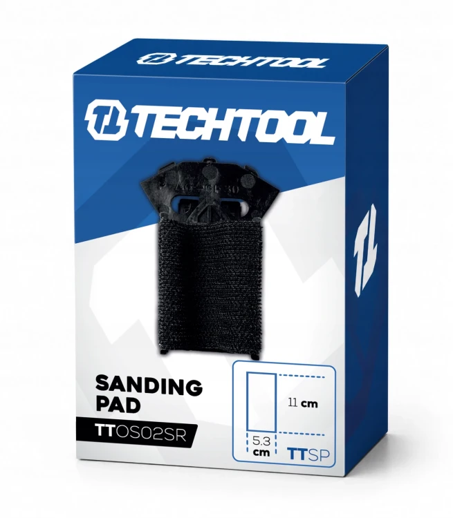 Opakowanie stopy szlifierskiej do zaokrągleń 110 × 53 mm TTOS02SR TECHTOOL