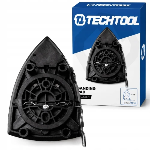 Stopa szlifierska typu żelazko 150 × 98 mm TTOS02I TECHTOOL z opakowaniem